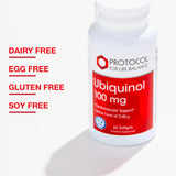 PROTOCOL FOR LIFE BALANCE Ubiquinol 100 mg — Utilisation matin avec repas.