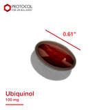 PROTOCOL FOR LIFE BALANCE Ubiquinol 100 mg — Utilisation soir recommandée.