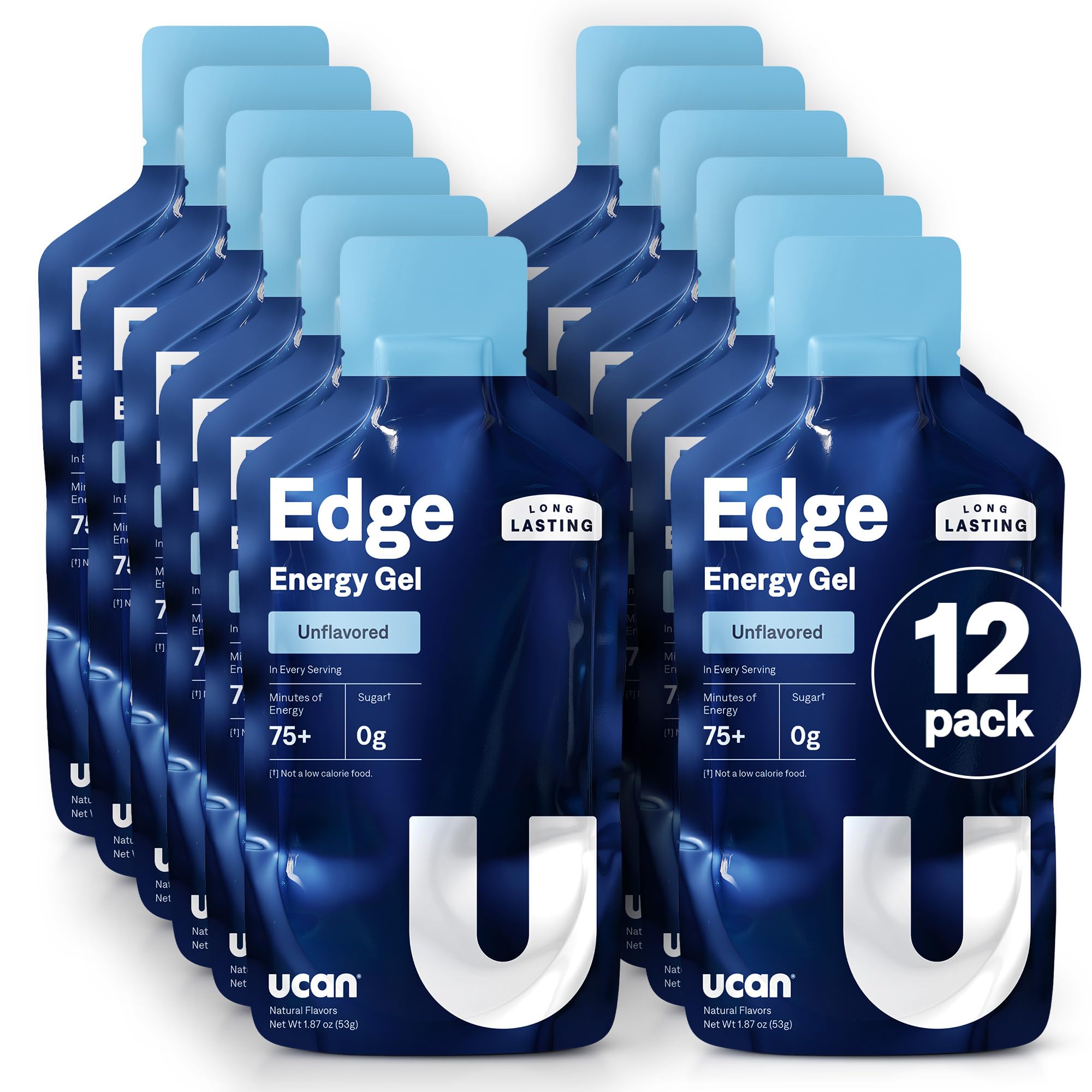 UCAN Edge emballage sachets, énergie pratique pour l’entraînement.