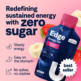 UCAN Edge Gel Shots Fraise-Banane: sachet individuel pour entraînement rapide