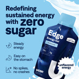 UCAN Edge sachets ouverts, accessibilité rapide pendant l’effort.