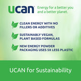 UCAN étiquette nutritionnelle, protéines végétales de qualité.