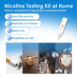 U Catch kit nicotine : test carte immersion pour une détection rapide à domicile.