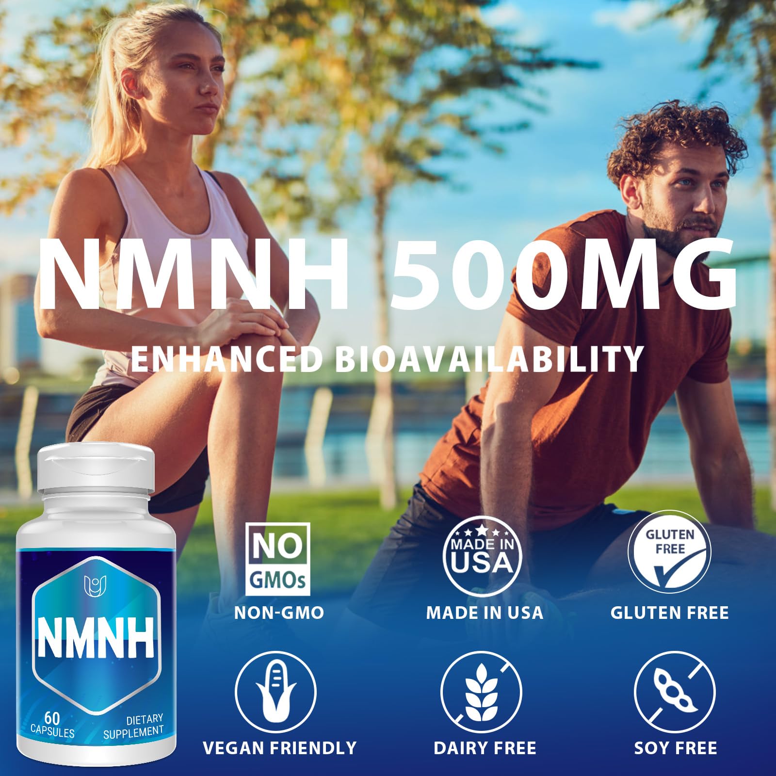 Ucessuyy NMNH - Capsule enterique: meilleure absorption digestive.