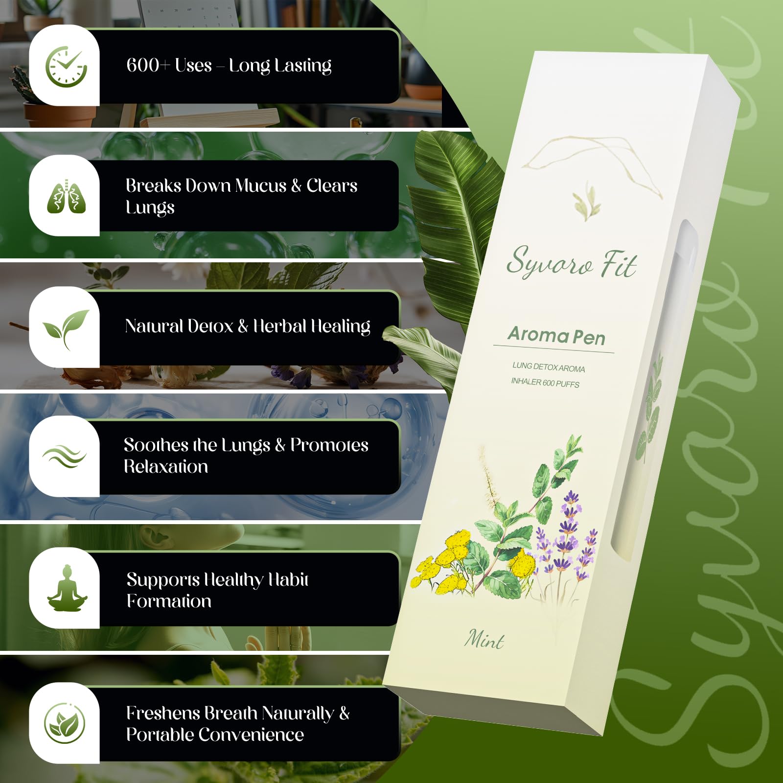 Diffuseur UEUEHCYH thym: arôme revitalisant pour méditation et concentration.