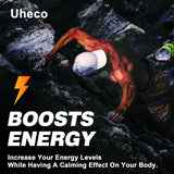 Capsules Uheco Magnésium-Zinc, soutien nutritionnel quotidien et équilibre.