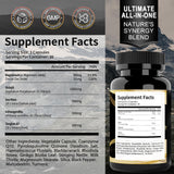 Gélules Uheco Shilajit pur Himalayen faciles à ingérer lors de vos moments actifs.