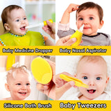 UHFi brosse doigt bébé pour nettoyage doux du cuir chevelu.