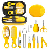 UHFi kit soins bébé 13 en 1 vue générale, pratique pour les voyages.