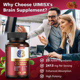 UIMISX huperzine-A pour apprentissage et rétention.