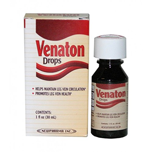 Bouteille UINCLU Venaton Drops, soutien potentiel des jambes et circulation veineuse.