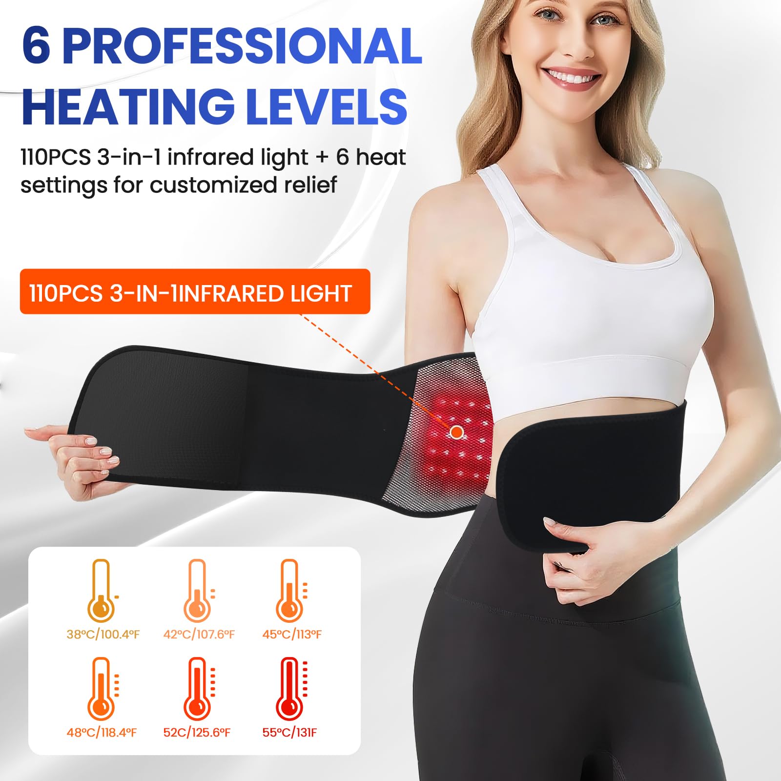 UISJL 6 modes de vibration pour un massage personnalisé.