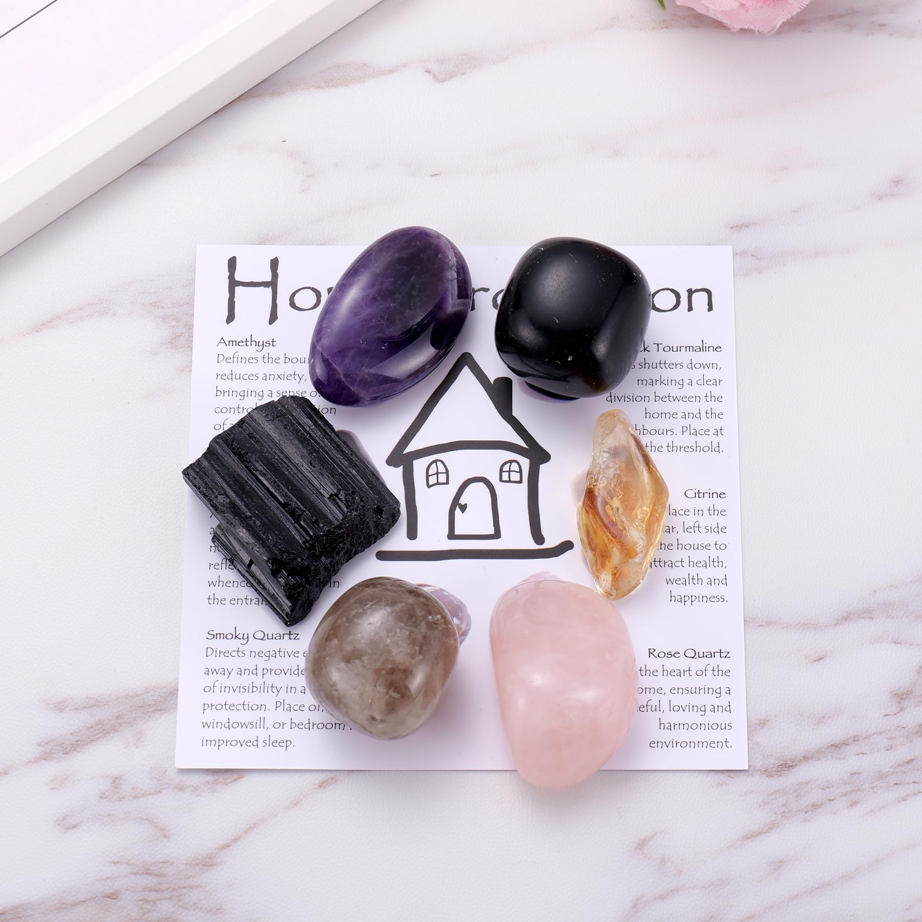 Ukodnus quartz-rose-protection, énergies douces pour l'harmonie des relations.