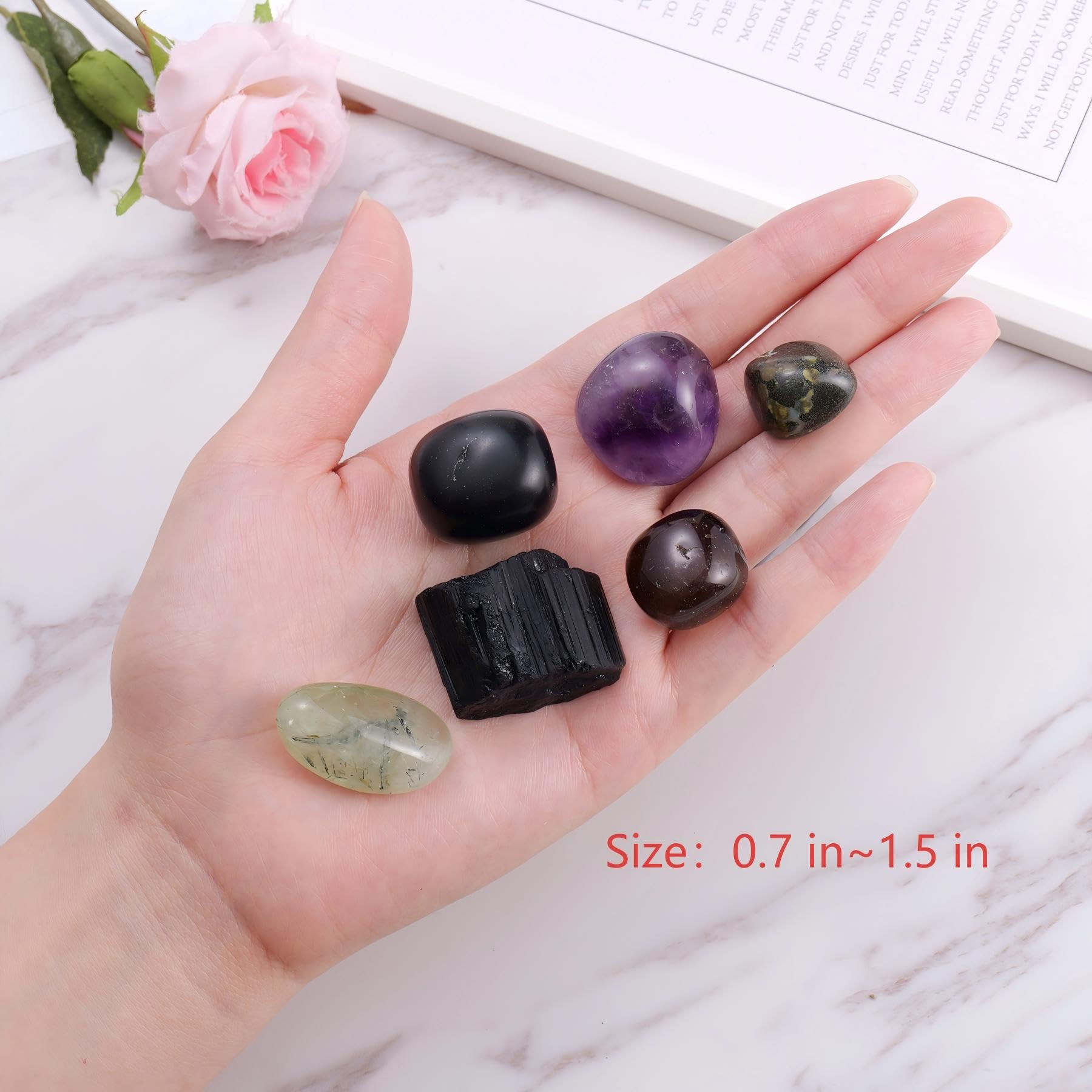 Ukodnus Quartz fumé du set de protection, ancrage et protection au quotidien.