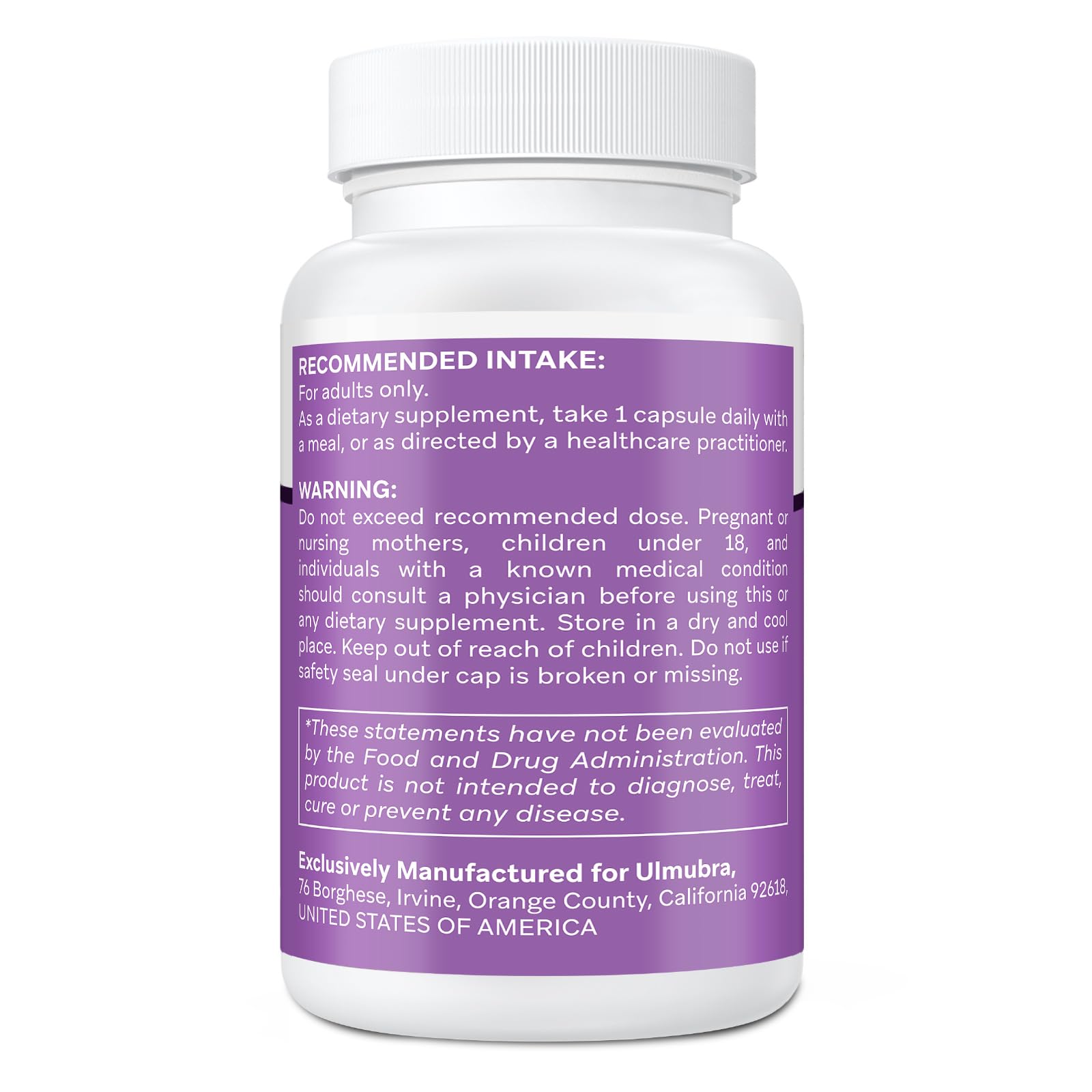 Capsule liposomale Ulmubra, détail montrant sa texture et sa forme.