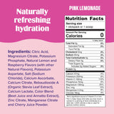 Ultima Replenisher – bouteille hydratation citronnade rose, prête à boire.