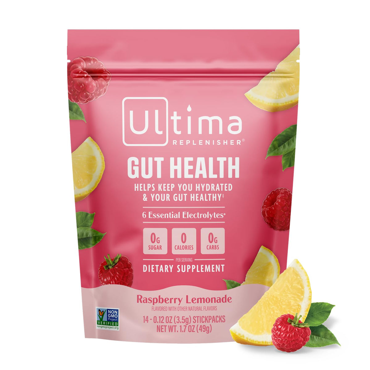 Ultima Replenisher emballage 14 sachets prêt pour l'hydratation quotidienne