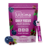 Ultima Replenisher focus quotidien — poudre électrolyte pour hydratation et concentration