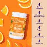 Ultima Replenisher: représentation des 6 électrolytes pour une hydratation équilibrée.
