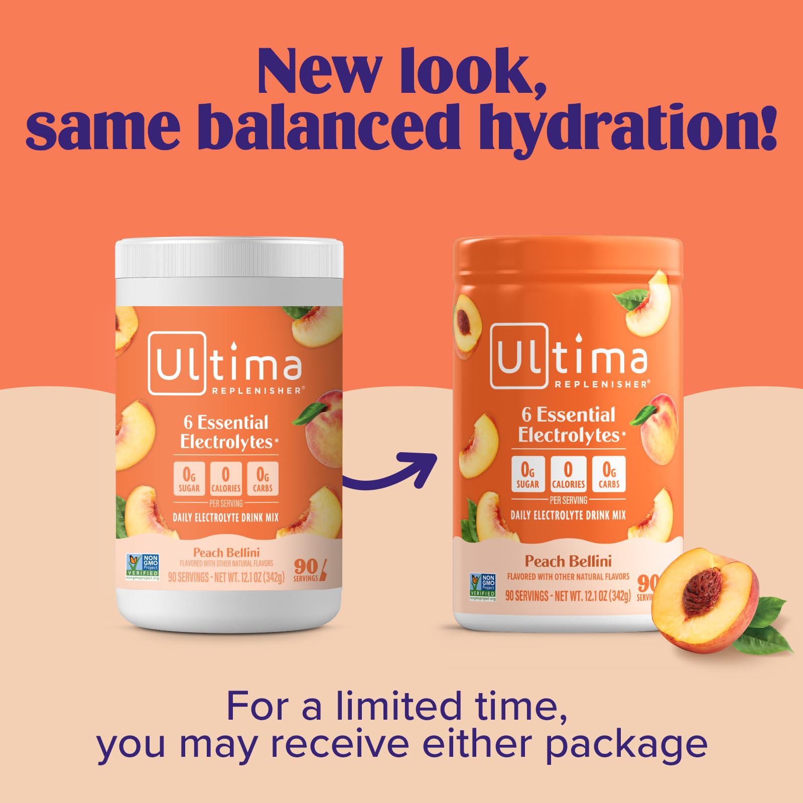 Schéma des six électrolytes essentiels dans la formule Ultima Replenisher Mocktini.