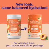 Schéma des six électrolytes essentiels dans la formule Ultima Replenisher Mocktini.