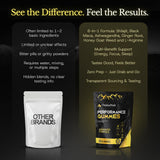 Dose quotidienne unique UltimaPeak Shilajit Ashwagandha pour routine facile