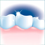 Ultra Brite bicarbonate de soude dentifrice, souligne l action sur les taches de surface.