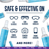 Surfaces optiques coatées protégées par Ultra Clarity Nano Magic.