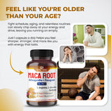 ULTRA HERBS Maca Peruana rouge – capsules faciles à prendre au quotidien