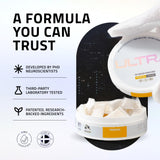 Ultra Focus Pouches Pastèque – utilisation dans la poche, pratique en déplacement.