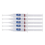 Ultra White - seringue gel blanchiment 22% pour application précise et résultats potentiels.
