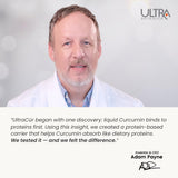 UltraCur Curcumin Complex – présentation axée sur le bien-être quotidien.