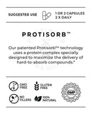 UltraCur Curcumin Complex – capsules végétariennes faciles à avaler et pratiques.
