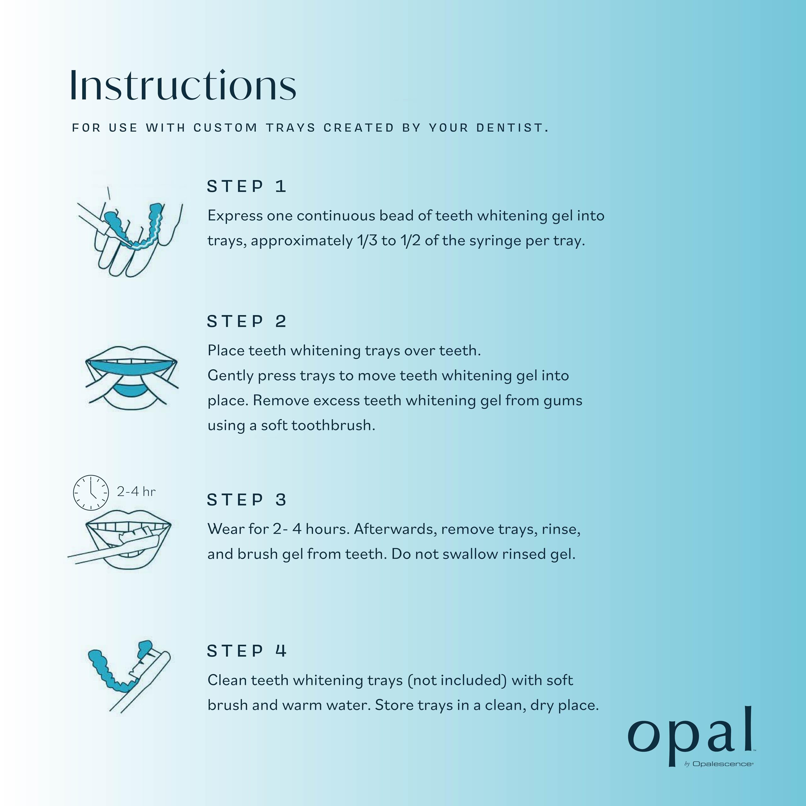 ULTRADENT Opalescence PF 20% – gouttière compatible pour éclaircissement.