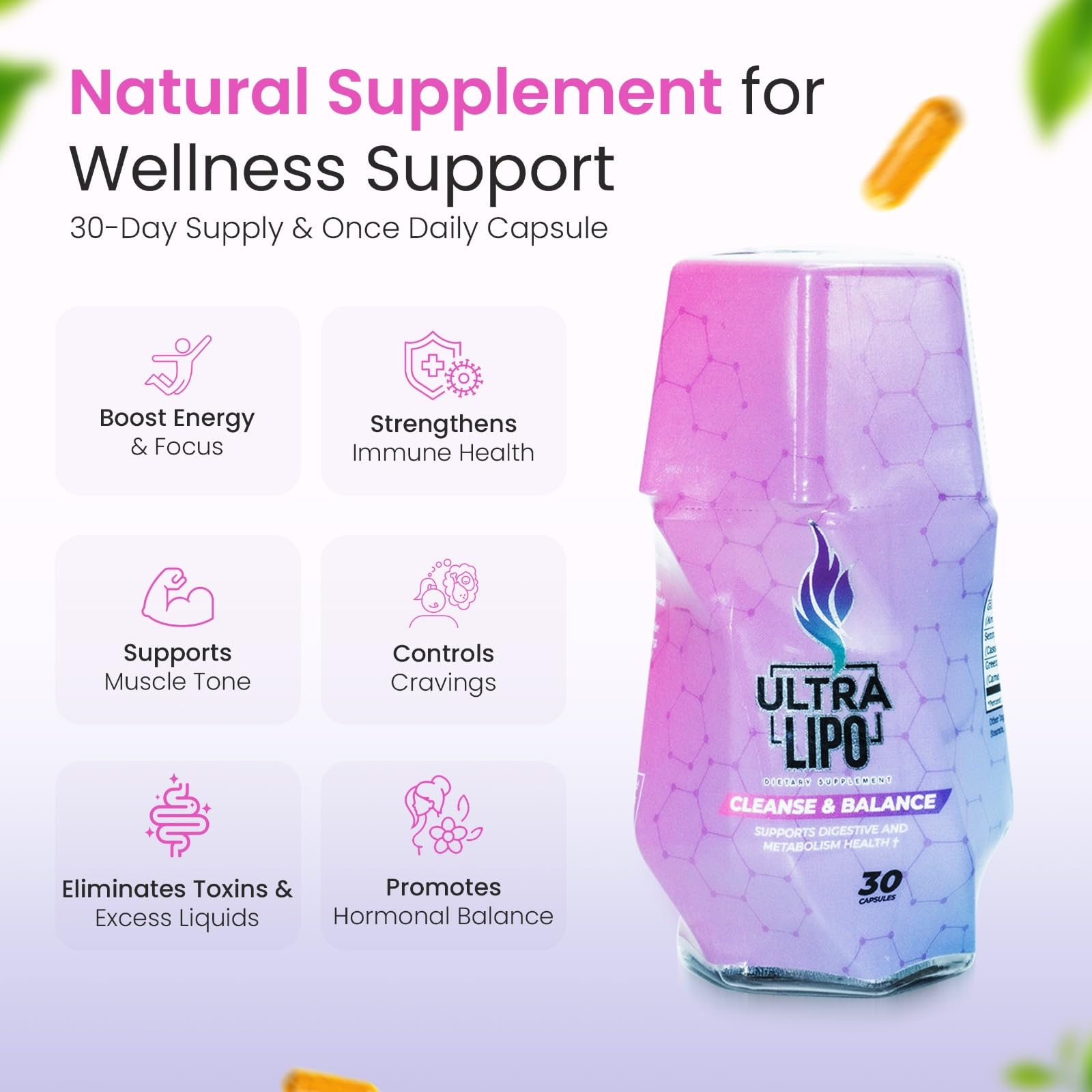 Ultralipo : gélules dosage unique pour une prise simple.