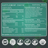 Gommes Ultraverixian Detox – ingrédients naturels visibles, formulation équilibrée pour le bien-être.