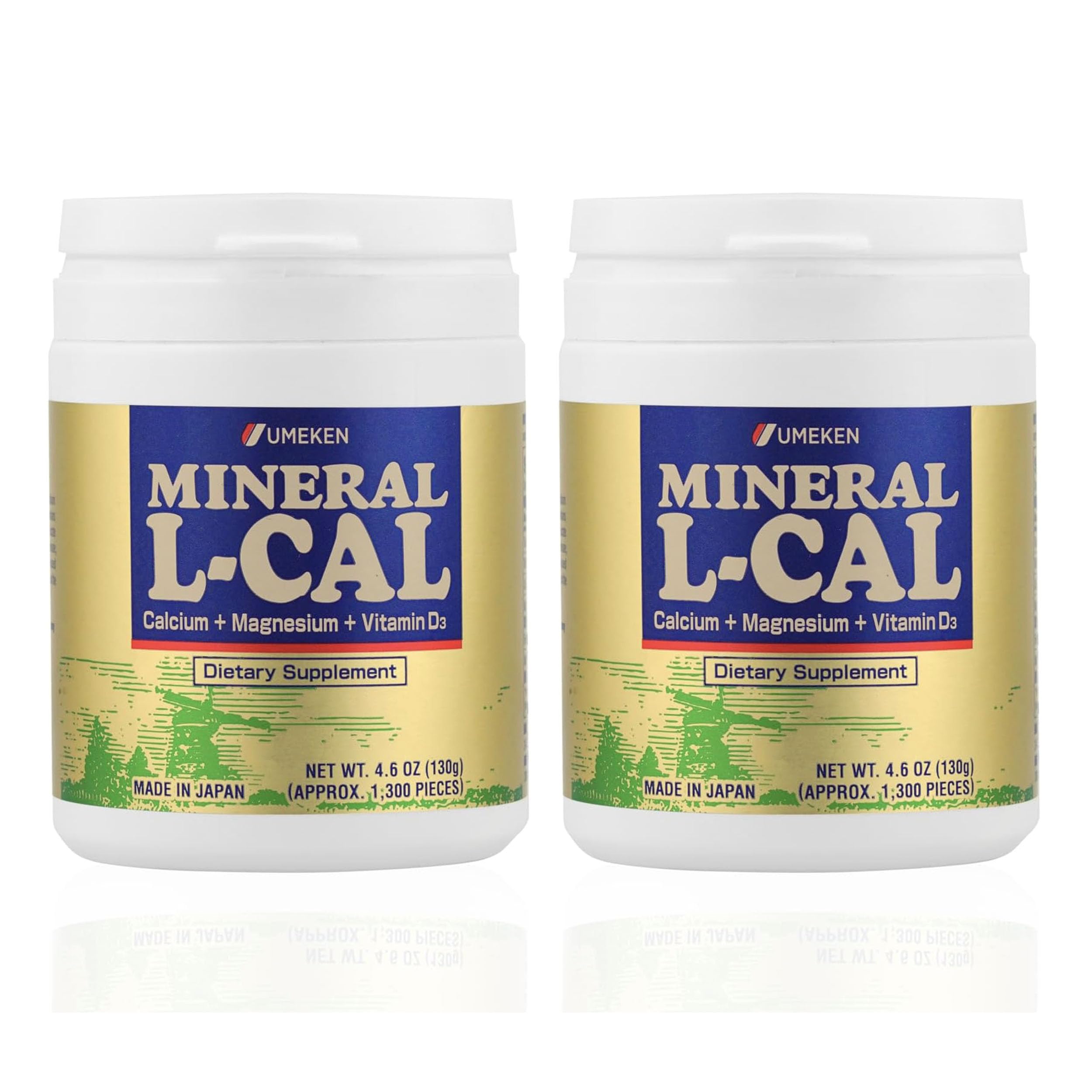 Umeken Mineral L-Calcium en billes faciles à avaler pour un apport quotidien équilibré.