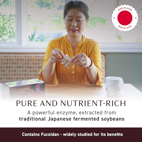 Umeken Nattokinase Plus Fucoidan – étiquette claire pour reconnaissance rapide