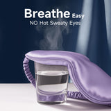 Masque Umisleep avec coussin nasal pour bloquer la lumière efficacement.