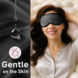 Masque Umisleep avec nez pad pour bloquer mieux la lumière.