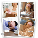 Umisleep Masque yeux doux pour peaux sensibles.