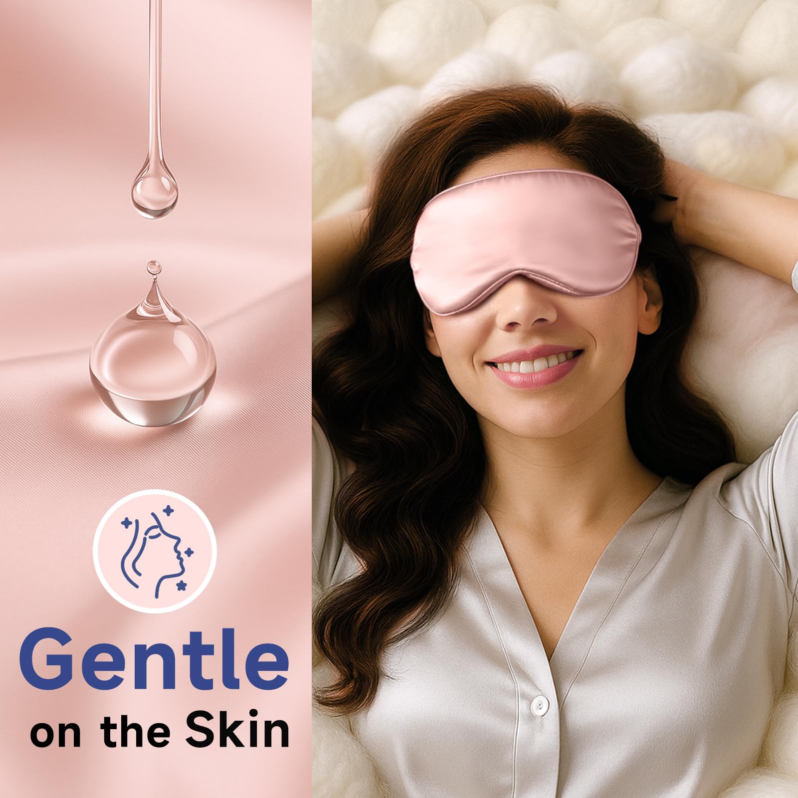 Masque léger Umisleep n exerçant aucune pression sur les yeux.