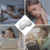 Umisleep utilisation double, masque léger et poids pour relaxation nocturne.
