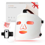 Umitec Masque Lumière Visage: ensemble de diode offrant une couverture lumineuse complète.