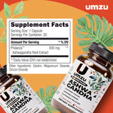 UMZU Ashwagandha – boîte d’emballage prête à l’achat et expérience client.