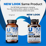 UMZU Betaine HCl capsules faciles à intégrer dans la routine quotidienne.