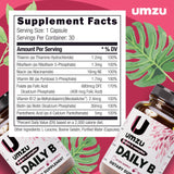UMZU Daily B – Bouteille ouverte, dosage quotidien pratique.