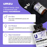 UMZU Magnésium — formulation pure sans additifs.