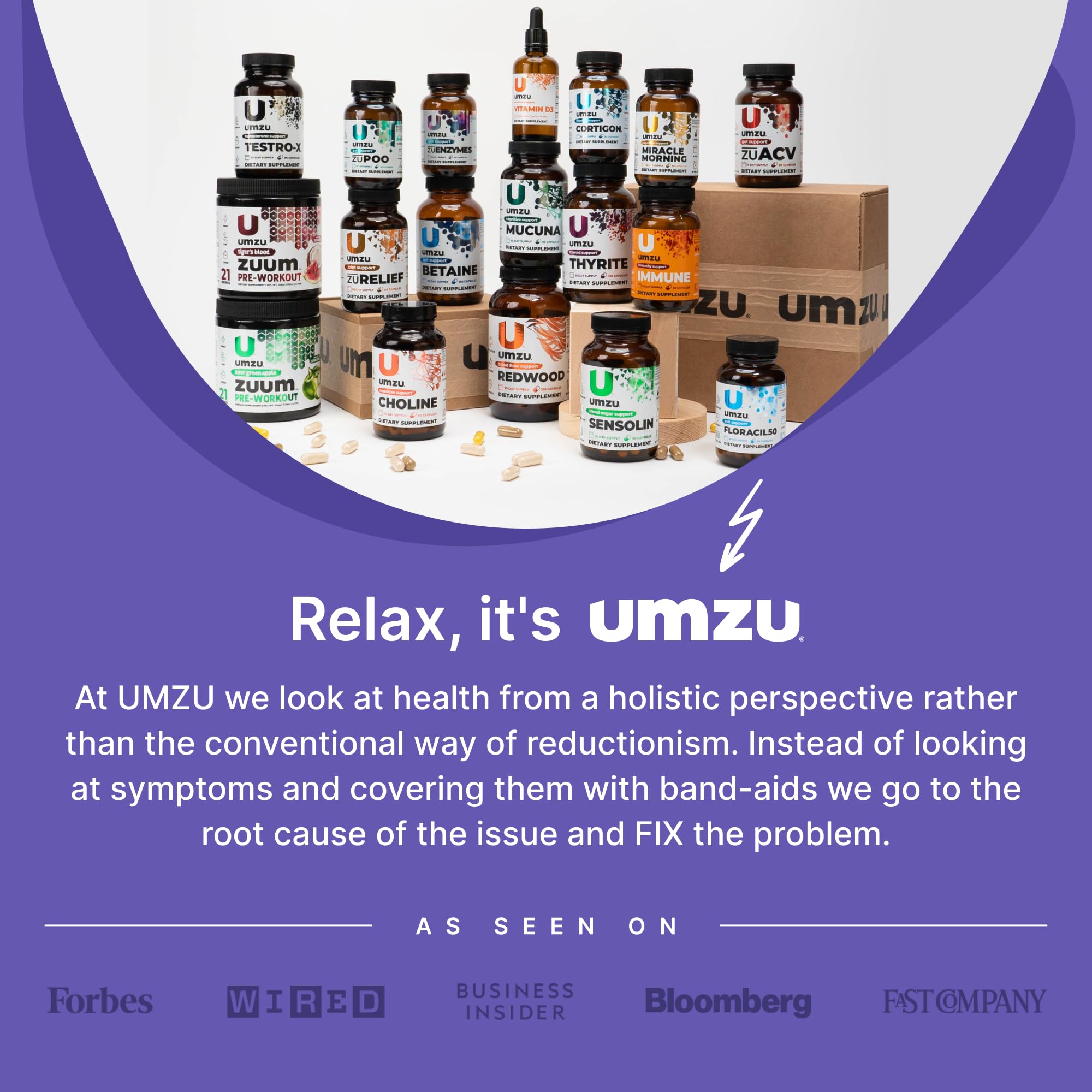 UMZU Magnésium — vue sur les capsules prêtes à l'emploi.