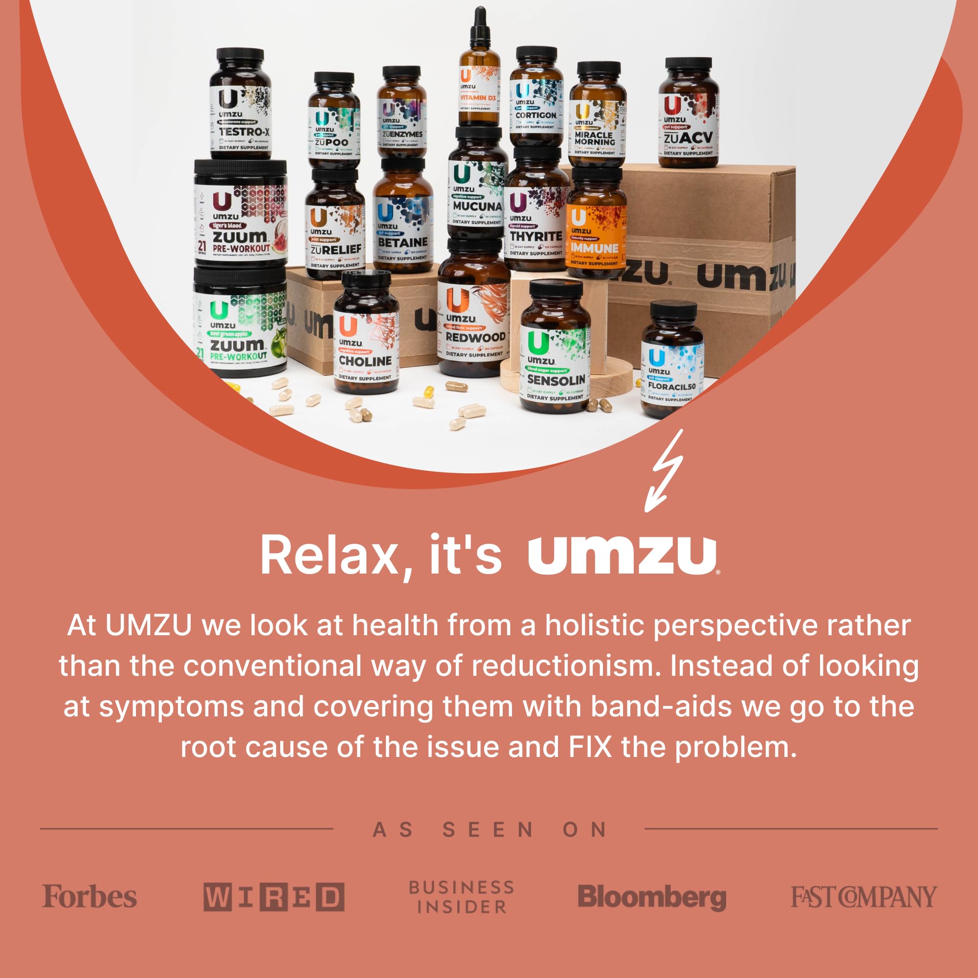 UMZU Redwood – fabrication américaine et contrôle qualité tiers.